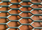 1.22m Width 2.44m Length Metal Wall Mesh Grid , Aluminum Expanded Metal Mesh Decorative