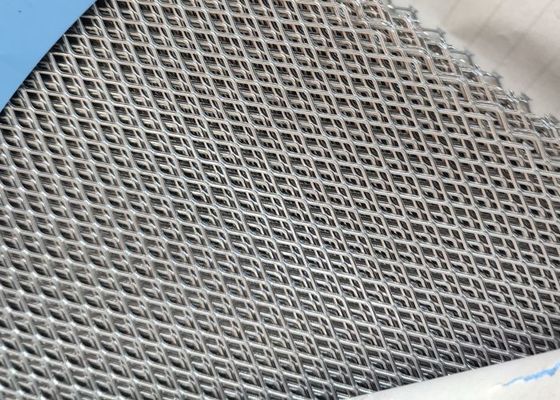 ISO9001 30x60mm Expanded Metal Mesh For Concrete Reinforcement