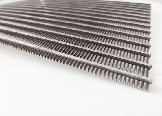 Stainless Steel 304 2m Length Wedge Wire Screen 1.5mm Slot